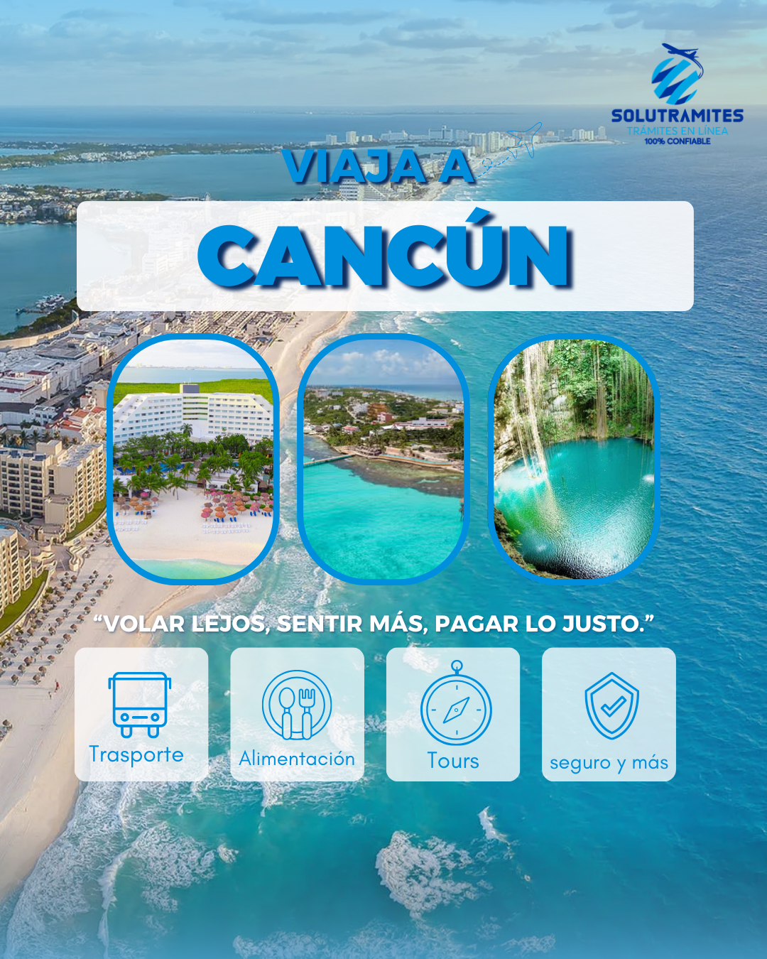 Viaja a Cancún